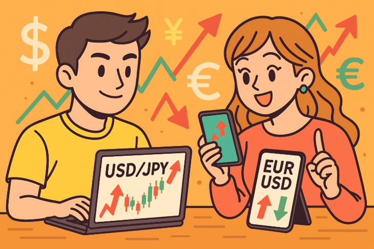 初心者にお勧めの通貨ペアとは？