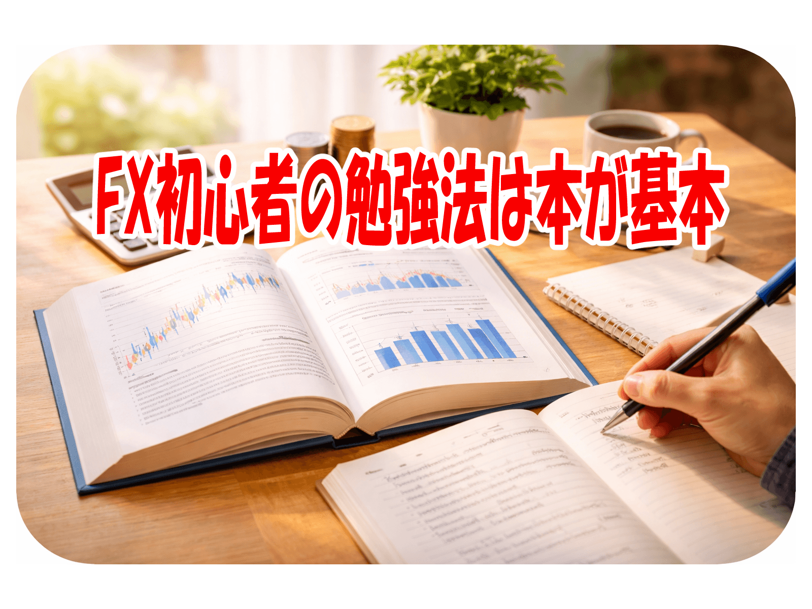 FX初心者の勉強法は本が基本