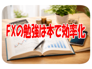 FXの勉強は本で効率化
